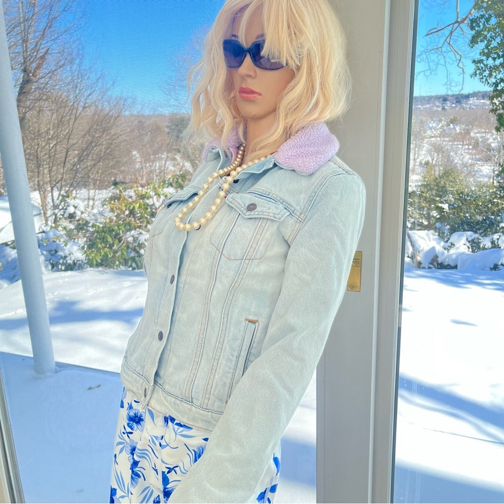Levi's Light Pink Quilted Jacket